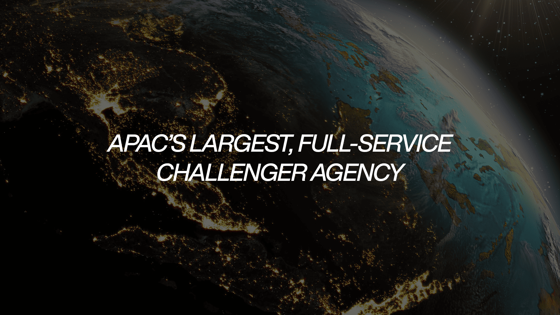 Largest APAC Agency